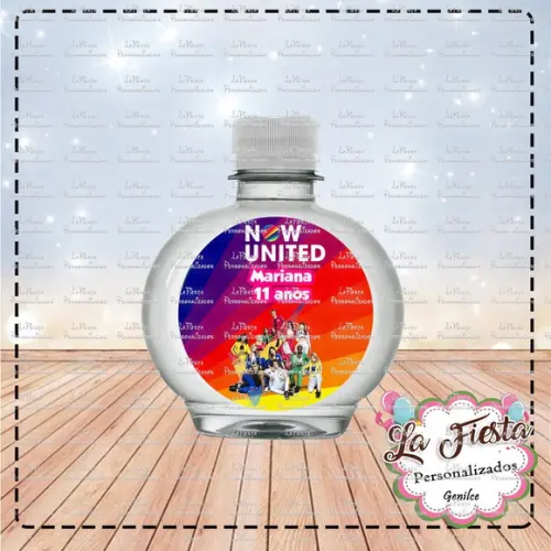 Rotulo Agua Redonda Banda Now United