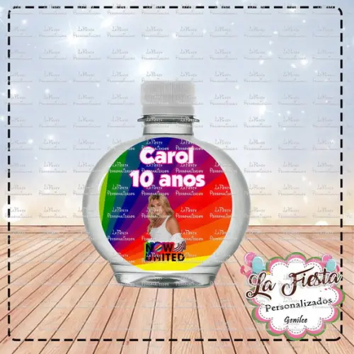 Rotulo Agua Redonda Banda Now United