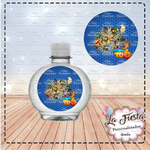 Rotulo Agua Redonda Bloons Td 6