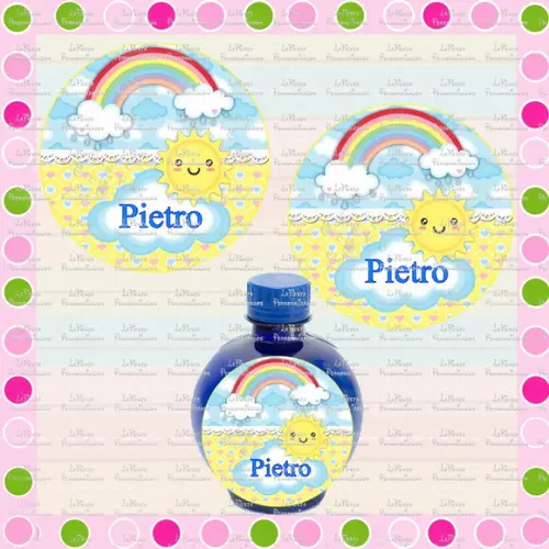 Rotulo Agua Redonda Chuva de Amor