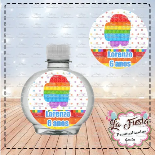 Rotulo Agua Redonda Fidget Toys