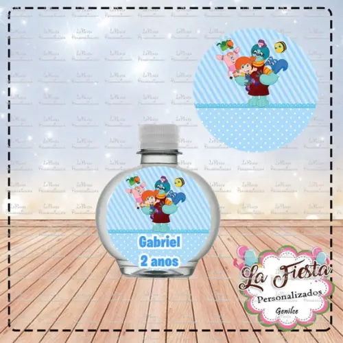 Rotulo Agua Redonda o Diário de Mika