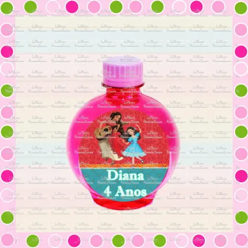 Rotulo Agua Redonda Princesa Elena de Avalor