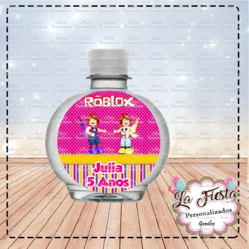 Rotulo Agua Redonda Roblox Girls