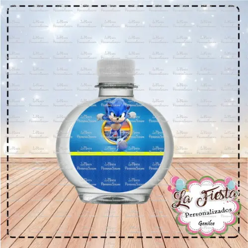 Rotulo Agua Redonda Sonic