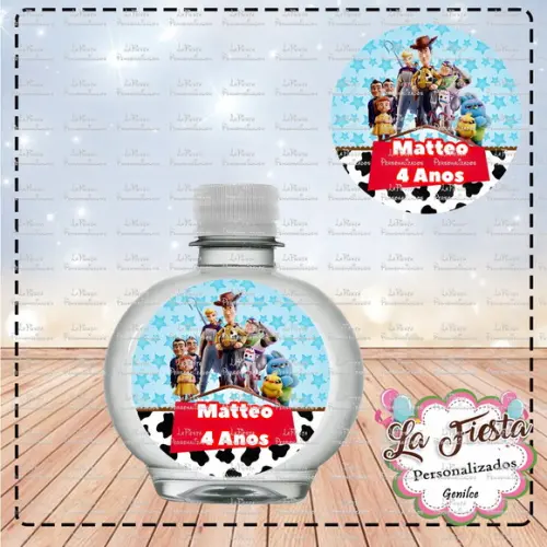 Rotulo Agua Redonda Toy Story