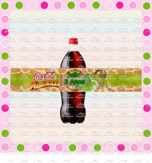 Rótulo Coca Cola Madagascar