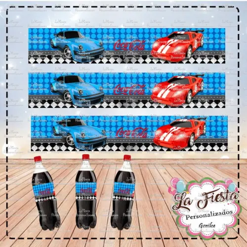 Rótulo Coca Cola Hot Wheels