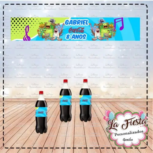Rótulo Coca Cola My Singing Monsters