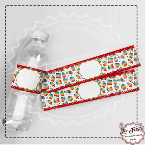 Rotulo para Água Fidget Toys