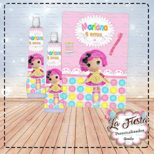 Rótulo para Bisnaga 30 gr Lalaloopsy