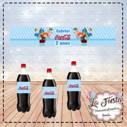 Rótulo para Coca Cola o Diário de Mika