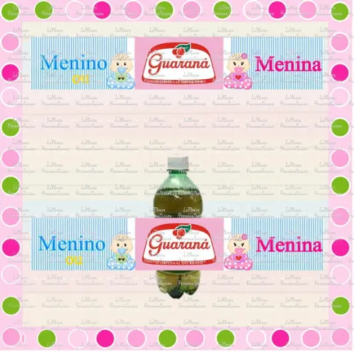 Rótulo Para Guaraná Chá Revelação