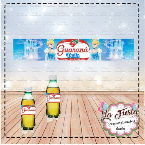 Rótulo para Guaraná Cinderela
