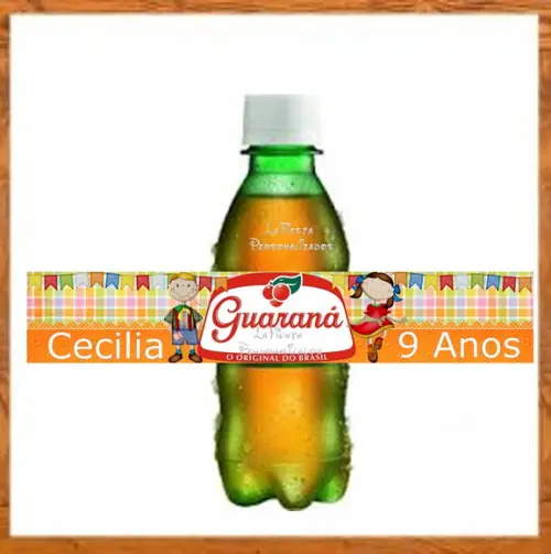 Rótulo Para Guaraná Festa Junina