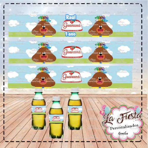 Rótulo para Guaraná Hey Duggee