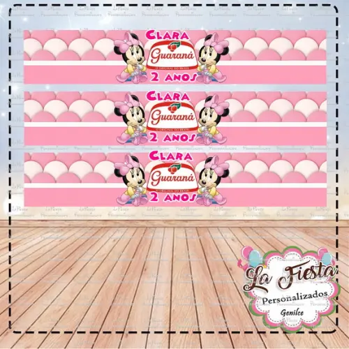 Rótulo para Guaraná Minnie