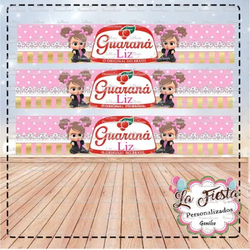 Rótulo para Guaraná Poderosa Chefinha