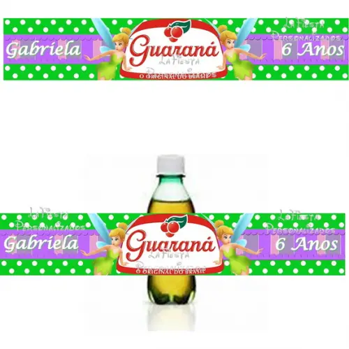 Rótulo Para Guaraná Sininho