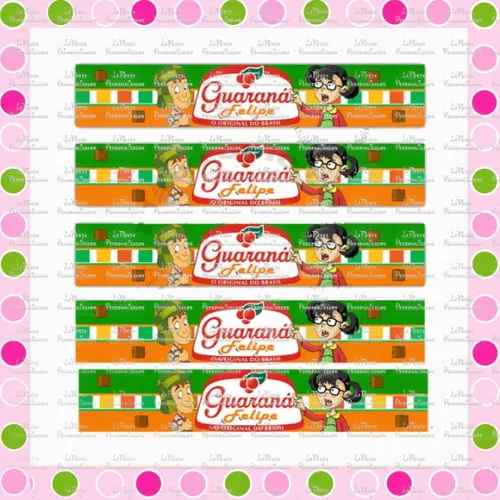 Rótulo Para Guaraná Turma do Chaves