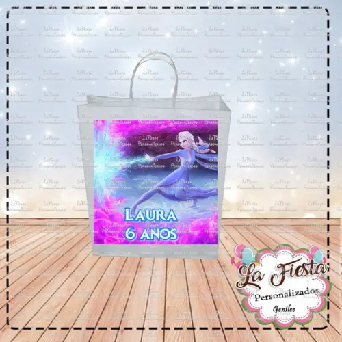 Rótulo para sacolinha adesiva Frozen II
