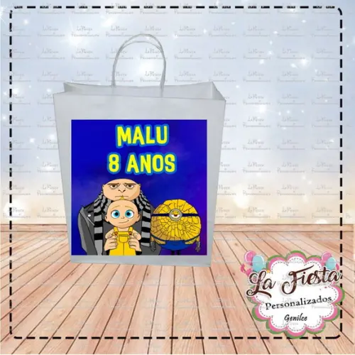 Rótulo para Sacolinha Adesiva Meu Malvado Favorito 4