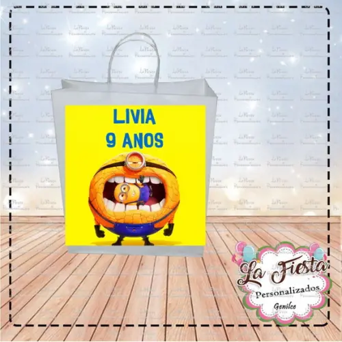 Rótulo para Sacolinha Adesiva Meu Malvado Favorito 4