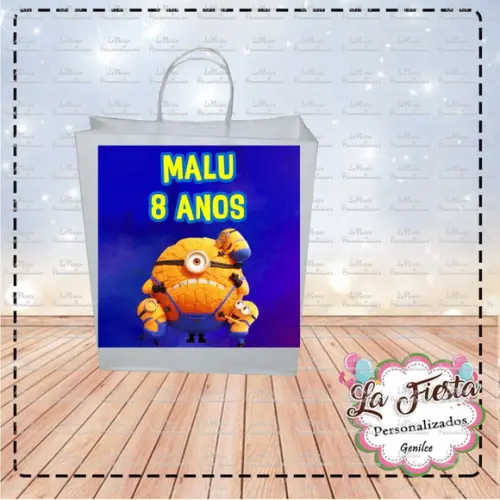 Rótulo para Sacolinha Adesiva Meu Malvado Favorito 4