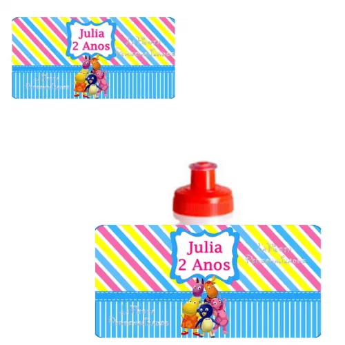 Rótulo para Squezze Backyardigans