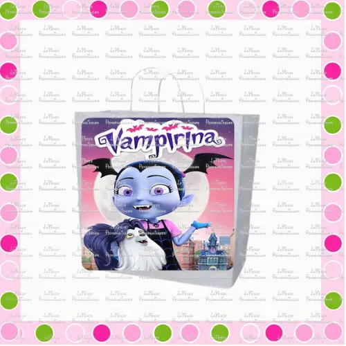 Rótulo Sacolinha Adesiva Vampirinha