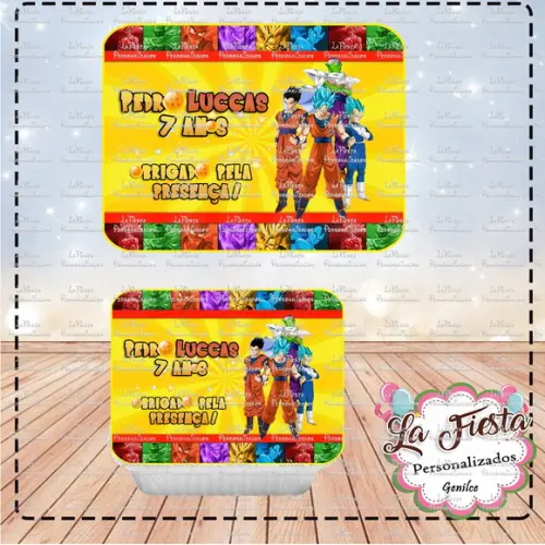 Tampa Marmita 250 Ml Dragon Ball