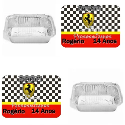 Tampa Marmita  250 Ml Ferrari