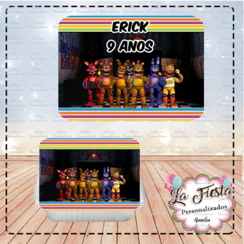 Tampa Marmita 250 ml Five Nights At Freddy