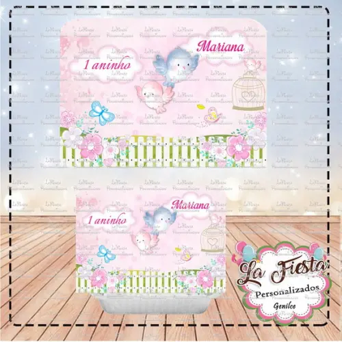 Tampa Marmita 250 Ml Jardim Encantado
