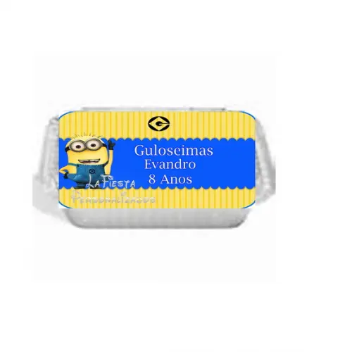 Tampa Marmita 250 Ml Minions