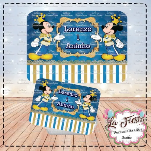 Tampa Marmita 250 Ml Mickey Realeza