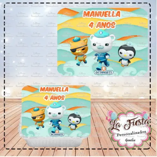 Tampa Marmita 250 ml Octonautas