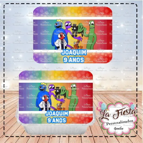 Tampa Marmita 250 ml Rainbow Friends