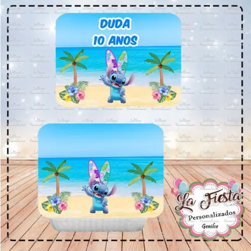 Tampa Marmita 250 ml Stitch