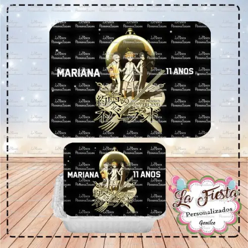 Tampa Marmita 250 Ml The Promised Neverland