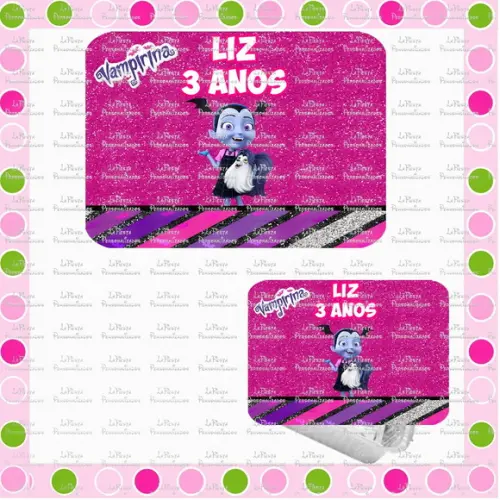 Tampa Marmita 250 Ml Vampirinha