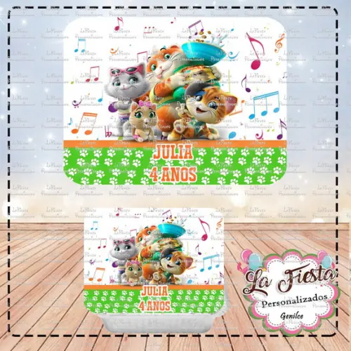 Tampa Marmita 500 Ml 44 Gatos