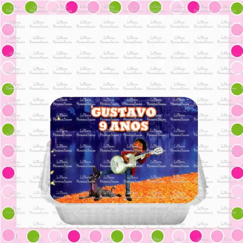 Tampa Marmita 250 Ml Viva a vida é uma festa