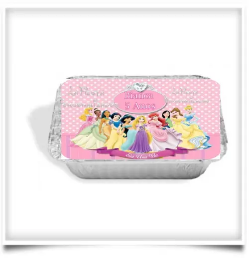 Tampa Marmita 500 Ml As Princesas