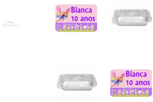 Tampa Marmita 500 ml Barbie Butterfly