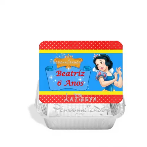Tampa Marmita 500 Ml Branca de Neve