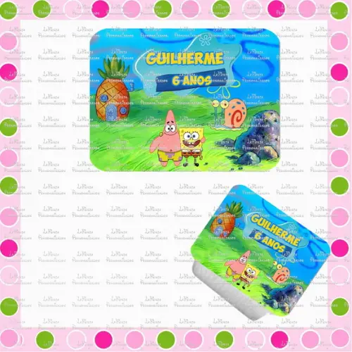Tampa Marmita 500 Ml Bob Esponja