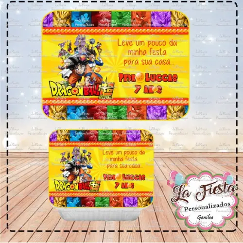 Tampa Marmita 500 Ml Dragon Ball
