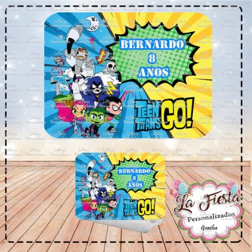 Tampa Marmita 500 Ml Jovens Titãs