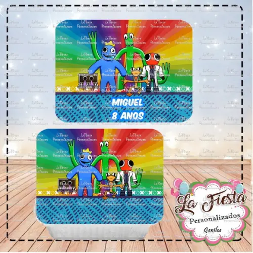 Tampa Marmita 500 ml Rainbow Friends